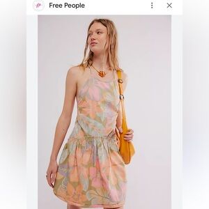 NWT Free People Deserted Island mini dress - size M